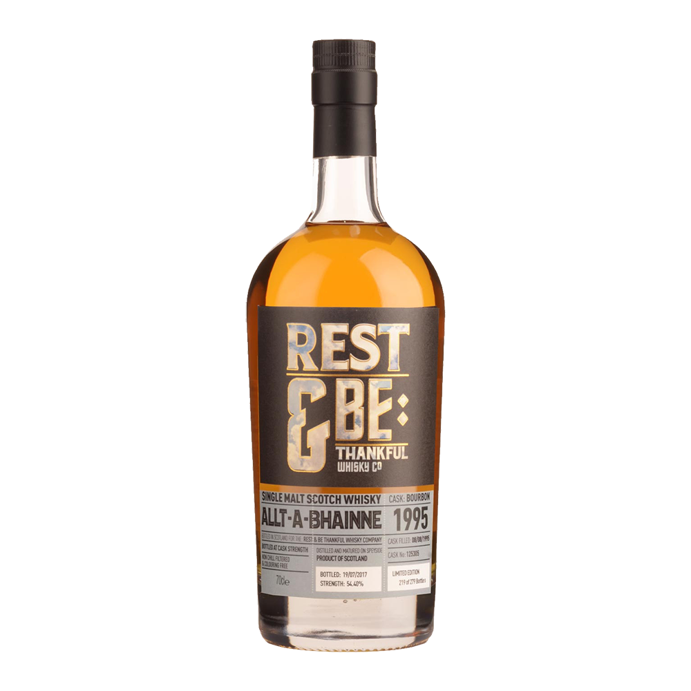 Rest and Be Thankful Allt-a-Bhainne 1995 - 21 Years Old - Bourbon Cask
