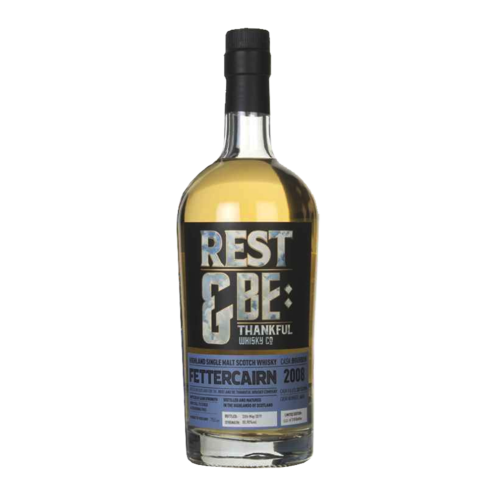 Rest and Be Thankful Fettercairn 2008 - 11 Years Old - Bourbon Cask